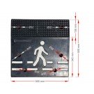 ΕΛΑΣΤΙΚΗ ΡΑΜΠΑ ΠΕΖΟΔΡΟΜΙΟΥ ΜΕΣΑΙΟ ΚΟΜΜΑΤΙ  7 cm 