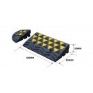 ΡΑΜΠΑ ΠΕΖΟΔΡΟΜΙΟΥ ΕΛΑΣΤΙΚΗ ΧΡΩΜΑΤΙΣΤΗ 10cm ΜΕΣΑΙΟ ΚΟΜΜΑΤΙ