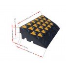 ΡΑΜΠΑ ΠΕΖΟΔΡΟΜΙΟΥ ΕΛΑΣΤΙΚΗ ΧΡΩΜΑΤΙΣΤΗ 15cm ΜΕΣΑΙΟ ΚΟΜΜΑΤΙ