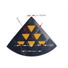 ΡΑΜΠΑ ΠΕΖΟΔΡΟΜΙΟΥ ΕΛΑΣΤΙΚΗ ΧΡΩΜΑΤΙΣΤΗ ΑΚΡΙΑΝΟ ΤΜΗΜΑ 15 cm