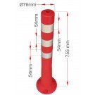 ΕΥΚΑΜΠΤΟ ΚΟΛΩΝΑΚΙ  75CM PU