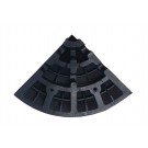 ΡΑΜΠΑ ΠΕΖΟΔΡΟΜΙΟΥ ΕΛΑΣΤΙΚΗ ΧΡΩΜΑΤΙΣΤΗ ΑΚΡΙΑΝΟ ΤΜΗΜΑ 10 cm