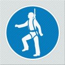 ΥΠΟΧΡΕΩΤΙΚΗ ΑΤΟΜΙΚΗ ΠΡΟΣΤΑΣΙΑ ΕΝΑΝΤΙ ΠΤΩΣΕΩΝ / FALL PROTECTION REQUIRED IN THIS AREA