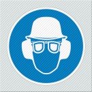 ΥΠΟΧΡΕΩΤΙΚΑ ΦΟΡΑΤΕ ΚΡΑΝΟΣ - ΩΤΟΑΣΠΙΔΕΣ ΚΑΙ ΓΥΑΛΙΑ ΠΡΟΣΤΑΣΙΑΣ / HARD HATS, EAR PROTECTION AND SAFETY GLASSES MUST BE WORN