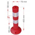 ΠΛΑΣΤΙΚΟ ΚΟΛΩΝΑΚΙ ΑΠΛΟ 45CM