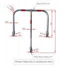 ΑΘΡΩΤH ΜΠΑΡΑ C με 3 Πόδια