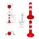 ΠΛΑΣΤΙΚΟ ΚΟΛΩΝΑΚΙ ΑΠΛΟ 45CM