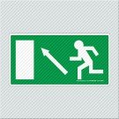 ΕΞΟΔΟΣ ΚΙΝΔΥΝΟΥ ΕΠΑΝΩ ΑΡΙΣΤΕΡΑ / EMERGENCY EXIT UPSTAIRS LEFT