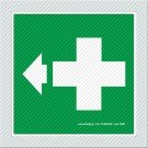 ΠΡΟΣ ΣΤΑΘΜΟ ΠΡΩΤΩΝ ΒΟΗΘΕΙΩΝ (ΒΕΛΟΣ) / TO FIRST AID STATION (ARROW)