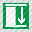 ΕΞΟΔΟΣ ΚΙΝΔΥΝΟΥ ΚΑΤΩ / EMERGENCY EXIT DOWNSTAIRS