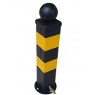 ΜΕΤΑΛΛΙΚΟ ΚΟΛΩΝΑΚΙ AΦΑΙΡΟΥΜΕΝΟ ΜΕ ΣΦΑΙΡΑ ΚΑΙ ΛΟΥΚΕΤΟ