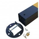 ΜΕΤΑΛΛΙΚΟ ΚΟΛΩΝΑΚΙ AΦΑΙΡΟΥΜΕΝΟ ΜΕ ΣΦΑΙΡΑ ΚΑΙ ΛΟΥΚΕΤΟ