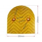 ΣΑΜΑΡΑΚΙ ΔΡΟΜΟΥ PARK-DH-210-EY Ακραίο κομμάτι κίτρινο / μαύρο