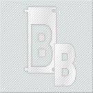 ΓΡΑΜΜΑ Β ΑΠΟ PLEXIGLASS ΛΕΥΚΟ ΓΑΛΑΚΤΕΡΟ 5cm ΓΙΑ ΠΙΝΑΚΙΔΕΣ ΟΔΩΝ