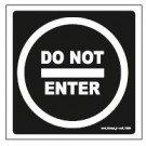 DO NOT ENTER