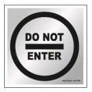 DO NOT ENTER