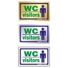 WC VISITORS / WC ΕΠΙΣΚΕΠΤΩΝ